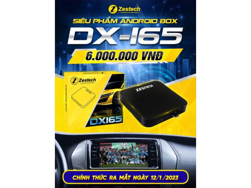 Lắp đặt Android Box DX165 chính hãng