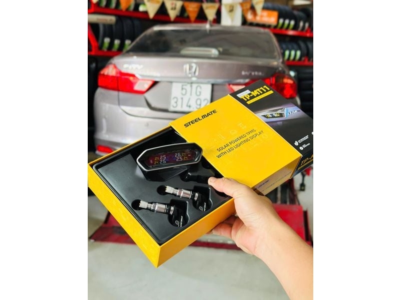 Hệ thống giám sát áp suất lốp năng lượng mặt trời TP-MT 11