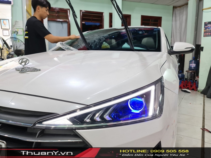 Nâng Cấp Đèn Bi Led Hyundai Elantra 