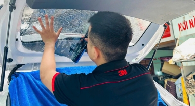 Dán phim cách nhiệt 3M 