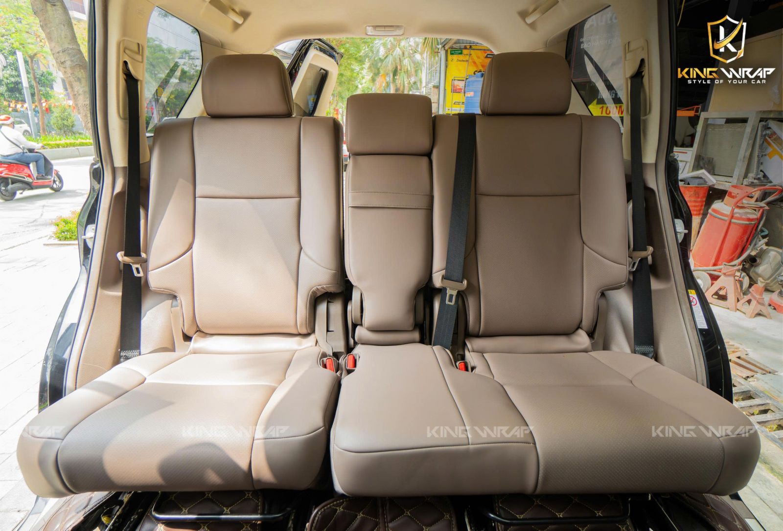 Bọc ghế da Lexus GX460